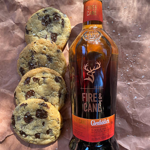 Sourdough Whiskey Chocolate Chip Cookies